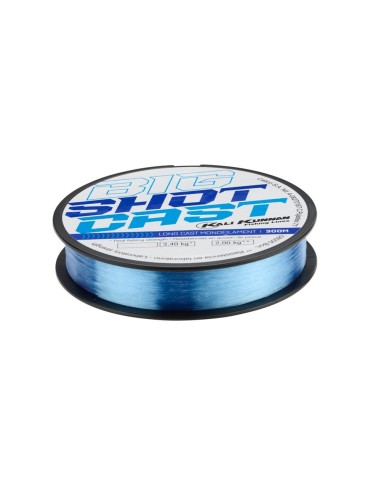 Hilo monofilamento azul, b300 big shot cast, ø0,30 mm x 300 m