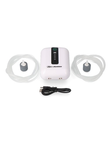 Oxigenador con 2 salidas de 1,5 w, 35 horas