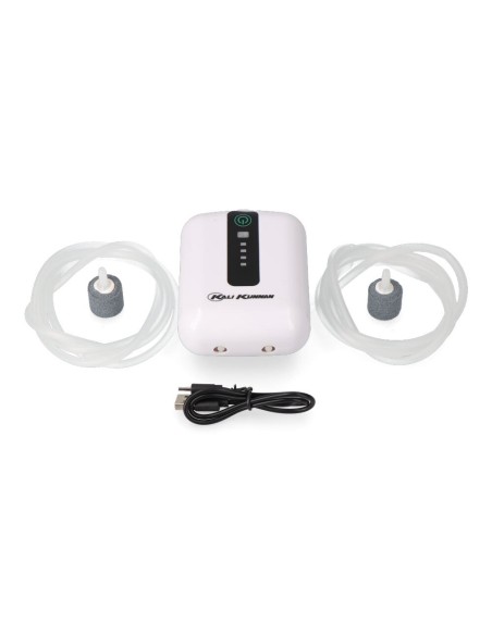 Oxigenador con 2 salidas de 1,5 w, 35 horas