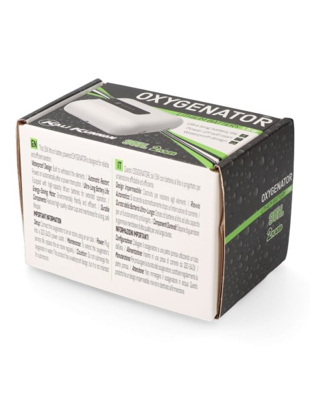 Oxigenador con 2 salidas de 1,5 w, 35 horas