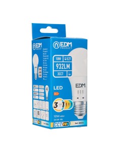 Bombilla standard led a60 e27, 10 w, 932 lm, 3cct, ø60 x 116 mm 2