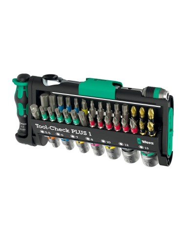Juego herramientas chek plus 1, 39 piezas