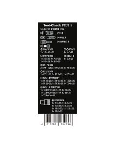 Juego herramientas chek plus 1, 39 piezas 2