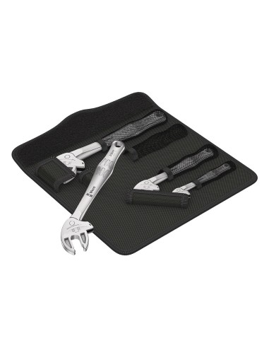 Llaves boca ajustable joker 6004, juego 4 piezas