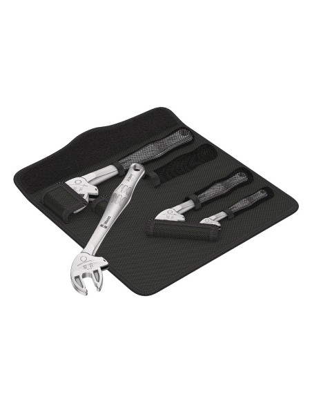 Llaves boca ajustable joker 6004, juego 4 piezas