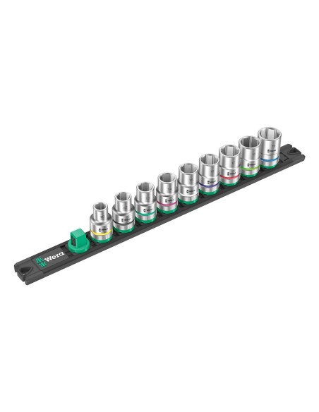 Vasos ½ pulg rail c4, juego 9 piezas