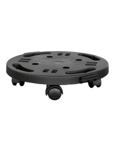 Plataforma con ruedas, ø300 x 70 mm