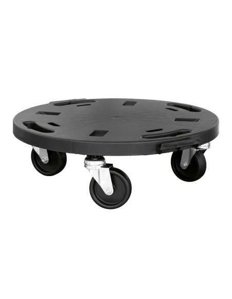Plataforma con ruedas, ø400 x 125 mm
