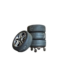 Plataforma con ruedas, ø400 x 125 mm 2