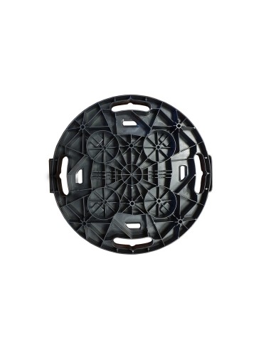 Plataforma con ruedas, ø400 x 125 mm