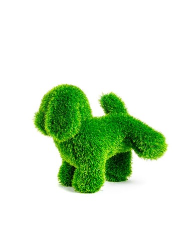 Figura de césped, perro patita, 24 x 35 x 35 cm