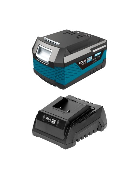 Pack batería li-ion 20 v 4.0 ah (08771) + cargador 20 v 60 w (08772)