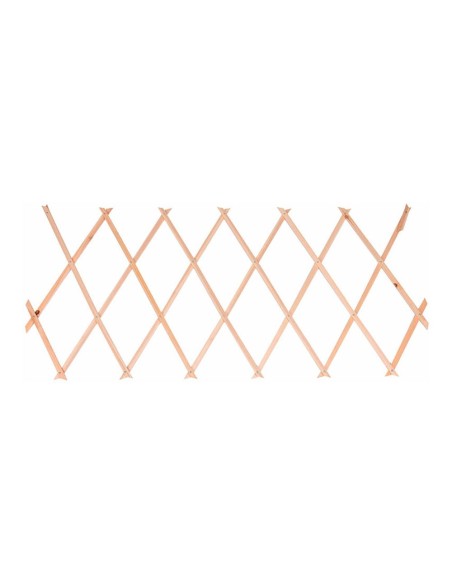 Celosía de madera extensible, 60 x 180 cm