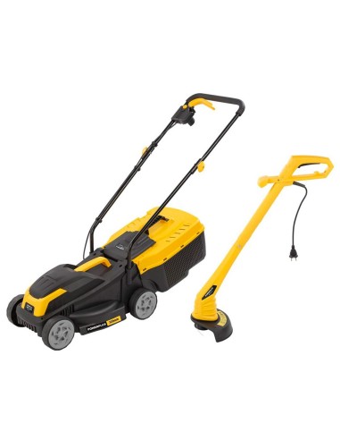 Cortacésped 1300 w 320 mm + cortabordes 250 w