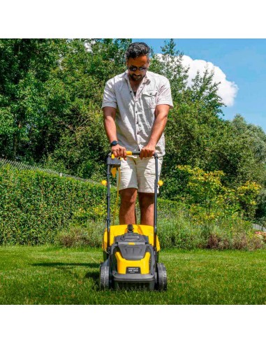 Cortacésped 1300 w 320 mm + cortabordes 250 w
