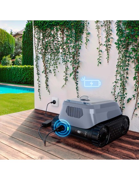 Limpiafondos sin cables of4220 iq freedom, para piscinas de hasta 10 x 5 m