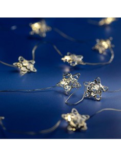 Guirnalda led interior con estrellas colores surtidos 1,9 m 2