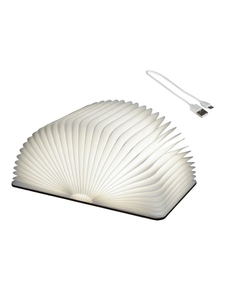 Libro decorativo con luz led fija