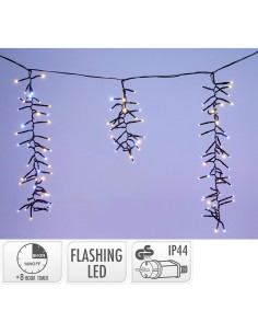 Cortina carámbanos led