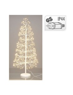 Árbol de navidad 600 led luz blanco frio 1m