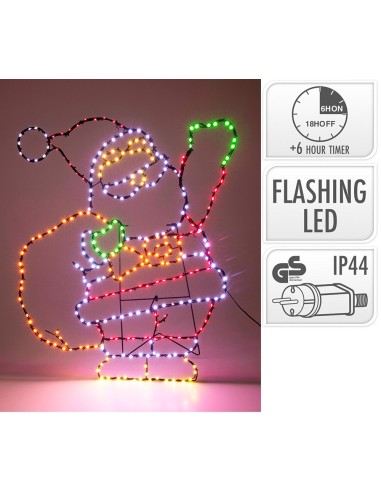 Figura led santa 321 led 70 cm