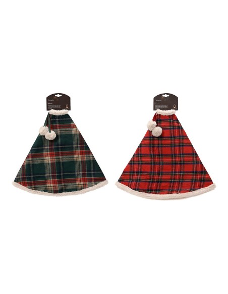 Cubre pie de árbol de poliéster ø90 cm colores surtidos