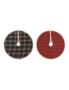 Cubre pie de árbol de poliéster ø90 cm colores surtidos 2