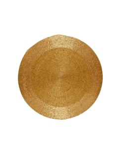 Salvamantel redondo ø35 cm dorado