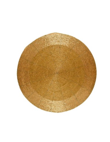 Salvamantel redondo ø35 cm dorado