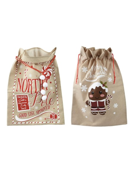 Bolsa regalo motivos navideños, modelos variados, 50 x 70 cm