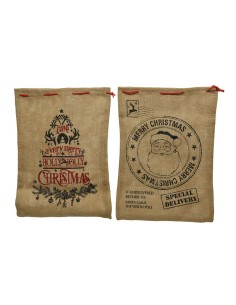 Bolsa regalo merry christmas, modelos variados, 35 x 50 cm