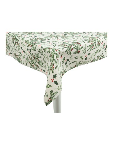 Mantel de algodón navidad muérdago 140 x 180 cm