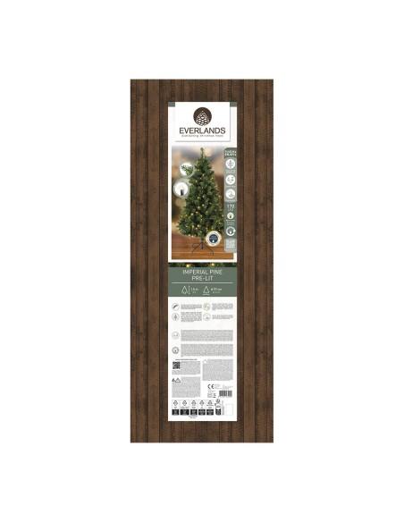 Árbol de navidad uso interior tipo pino imperial con led ø97 x 150 cm
