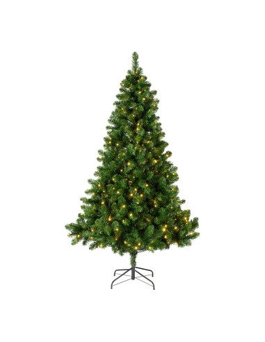 Árbol de navidad uso interior tipo pino imperial con led ø117 x 180 cm
