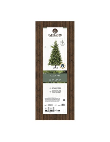 Árbol de navidad uso interior tipo pino allison...