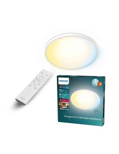 Plafón redondo blanco valen, 16 w, 2000 lm, 2200 - 6500 k, ø291 x 24 mm 2