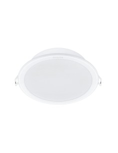 Downlight led empotrable redondo, meson, blanco, 23,5 w, 2450 lm, 3000 k, ø215 x 35 mm