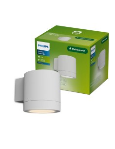 Aplique de exterior led fylx 5 w, blanco