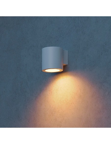Aplique de exterior led fylx 5 w, blanco