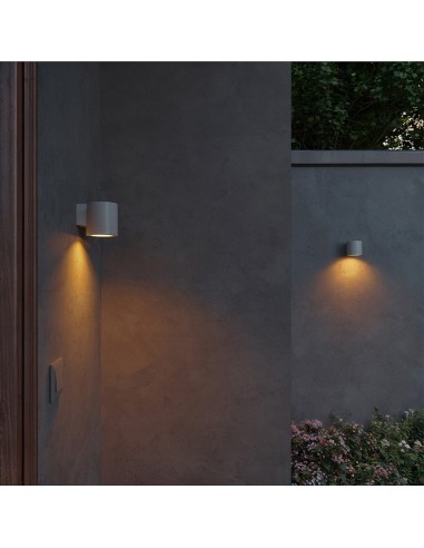 Aplique de exterior led fylx 5 w, blanco