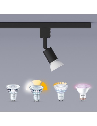 Foco easylink tobia gu10, negro