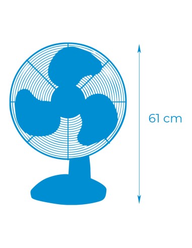 Ventilador de sobremesa. color blanco....
