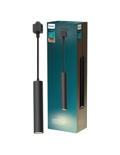 Lámpara de techo suspendida easylink, paxie gu10, negra, ø60 x 1550 mm 2