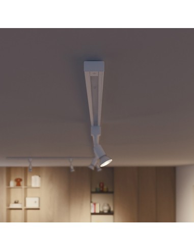 Tapa final easylink, blanca, 2 uds