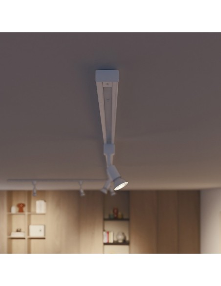 Tapa final easylink, blanca, 2 uds