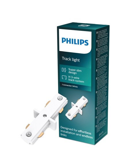 Conector recto easylink, blanco