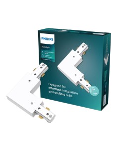 Conector en l sentido antihorario easylink, blanco 2