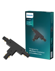 Conector en t easylink, negro 2