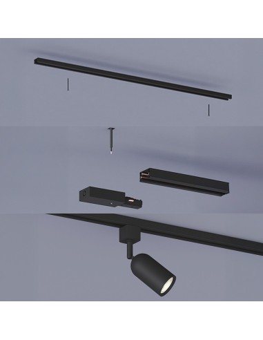 Conector en t easylink, negro