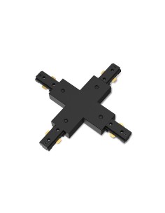 Conector en x easylink, negro